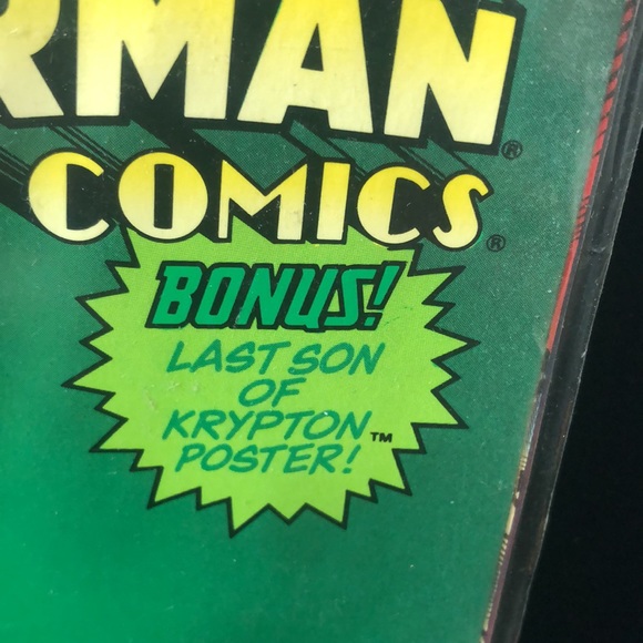 SUPERMAN IN ACTION COMICS; THE LAST SON OF KRYPTON IS BACK #687 - Picture 4 of 5